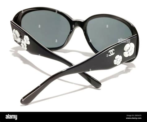 chanel sunglasses with flower on side